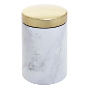 White Marble Kitchen Storage Set - Image 2