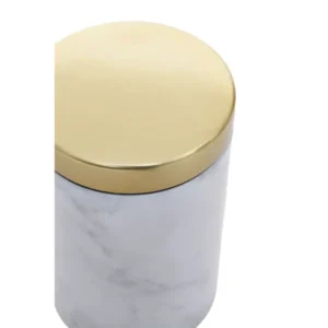 White Marble Kitchen Storage Set - Image 7