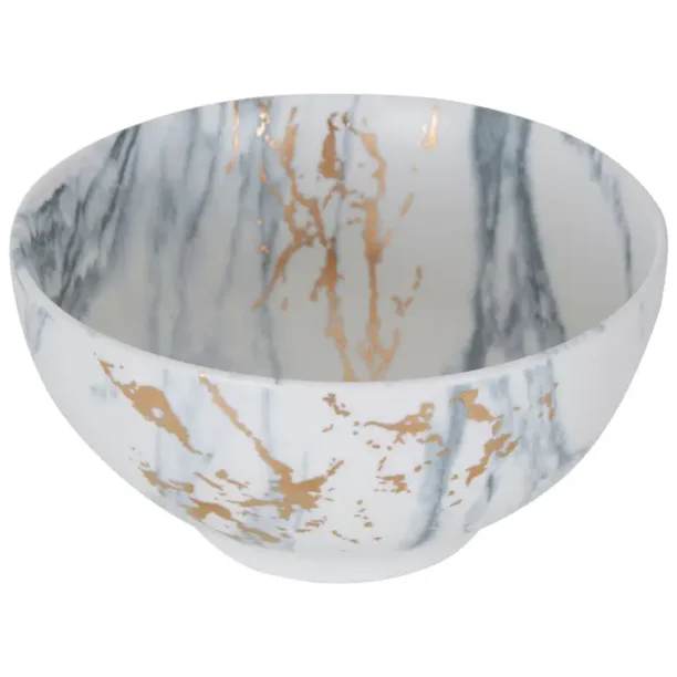 Luxe Marble Salad Bowl