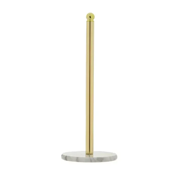 Gold Marble Kitchen Roll Holder