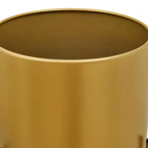 Small Gold Floor Planter - Image 5