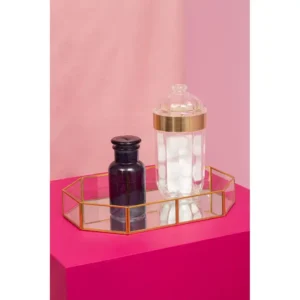 Large Gold Acrylic Canister - Image 8