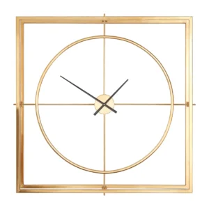 gold wall clock for kitchens