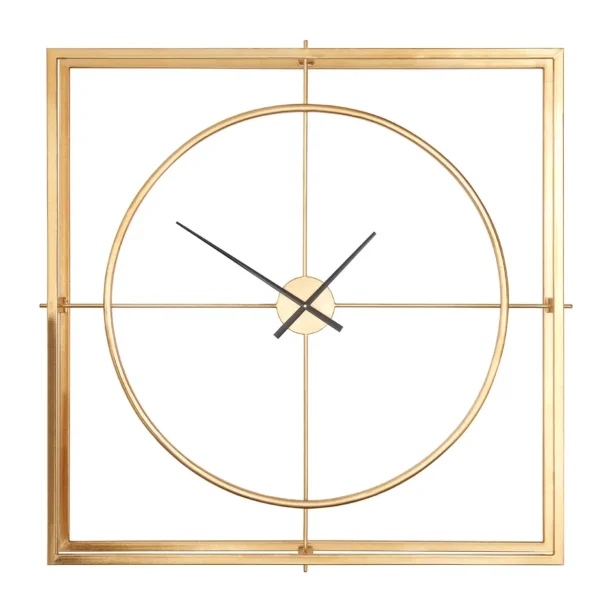 gold wall clock for kitchens