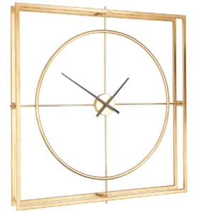 gold wall clock for kitchens