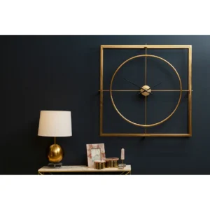 gold wall clock for kitchens