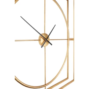 gold wall clock for kitchens