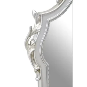 Silver French Wall Mirror - Image 4