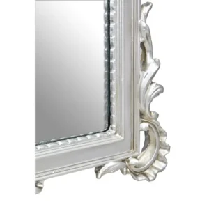 Silver French Wall Mirror - Image 5