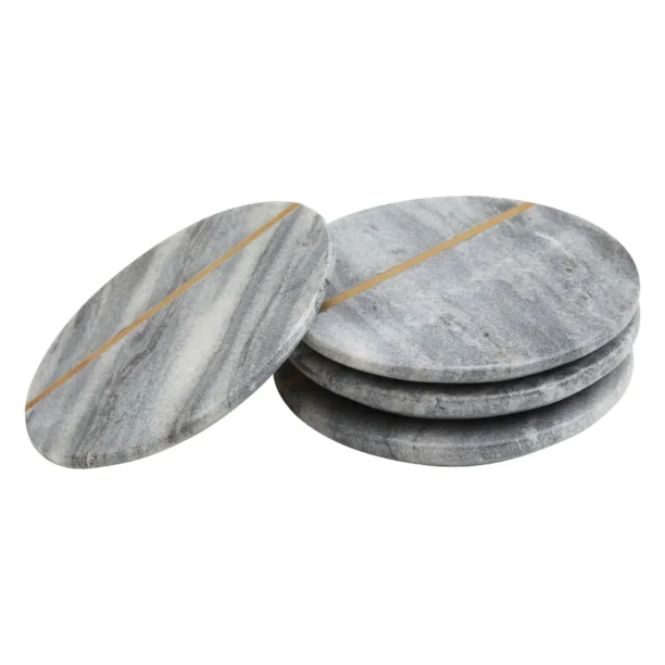 Grey Marble Coasters