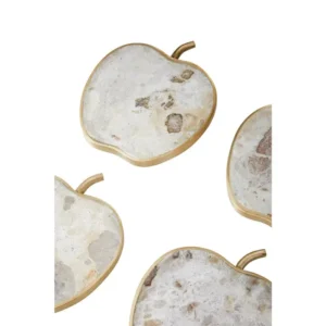 Apple Shaped Marble Coasters - Image 3