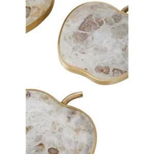 Apple Shaped Marble Coasters - Image 4