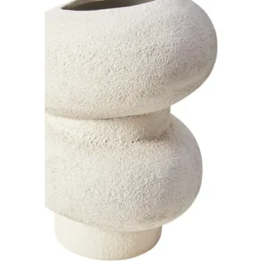 Textured White Bubble Vase - Image 4