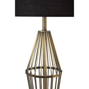 Antique Brass Table Lamp 90CM - Image 3