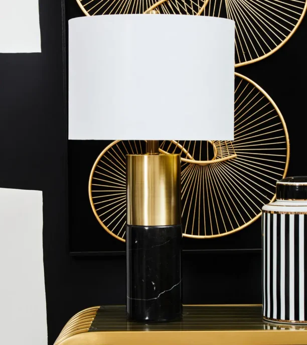 Erin Marble Table Lamp