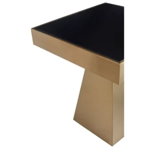 Lynox Square Gold Side Table - Image 8