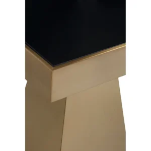 Lynox Square Gold Side Table - Image 9