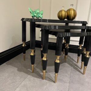 Riviera Luxury Nesting Tables x 3 - Image 6