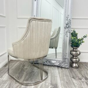 silver dining chair luxury