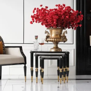 Riviera Luxury Nesting Tables x 3 - Image 4