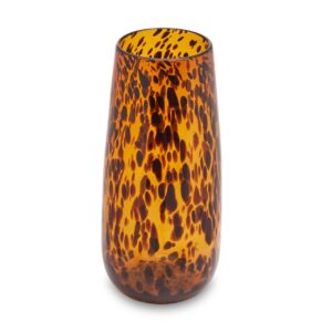 Tortoise Shell Glass Vase - Image 7