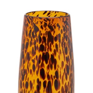 Tortoise Shell Glass Vase - Image 6