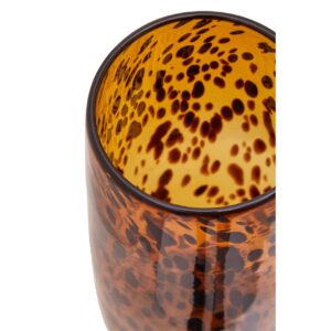 Tortoise Shell Glass Vase - Image 4