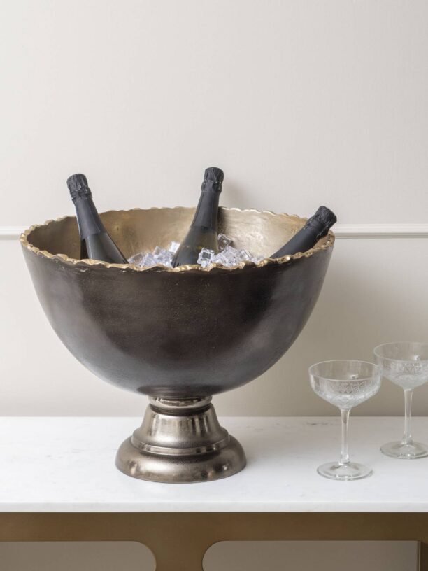 Lava Bronze Champagne Cooler