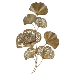 Gold Ginko Wall Art - Image 2