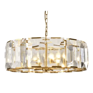 Belgravia Gold & Crystal Chandelier - Image 3