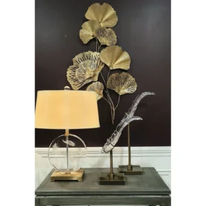 gold leaf sculpture decor