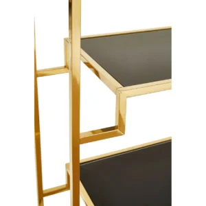 The Solara Gold 6-Tier Bookshelf - Image 5