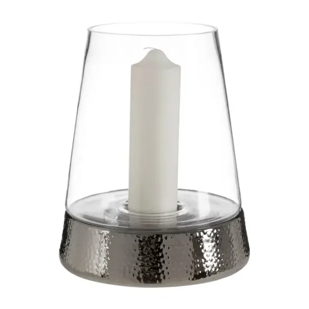 Lyon Silver Candle Holder