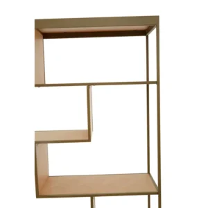 Marseille Oak and Brass Display Unit - Image 6