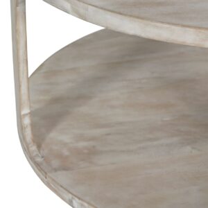 Arlo White-Wash Coffee Table - Image 5