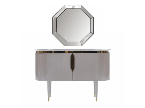 Athena Storage Console With Mirror