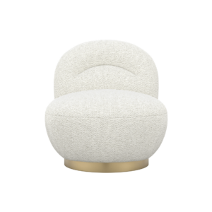 Elara Gold Base Swivel Chair - Image 7