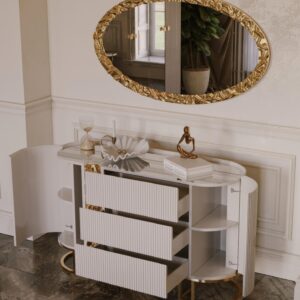 Lyon Chest of Drawers & Mirror - Image 11