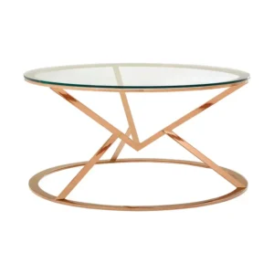 Valencia Rose Gold Coffee Table - Image 9