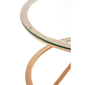 Valencia Rose Gold Coffee Table - Image 8