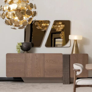 luxury wooden sideboard