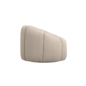 Mila Boucle Swivel Chair - Image 7