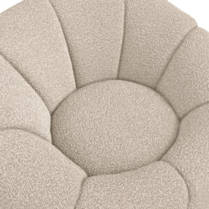 Mila Boucle Swivel Chair - Image 5