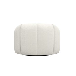 Mila Boucle Swivel Chair - Image 11