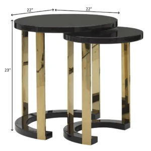 Athena Side Tables Set of 2 - Image 7