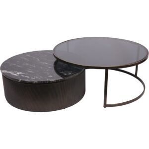 Knightsbridge Black Coffee Table Set of 2 - Image 2