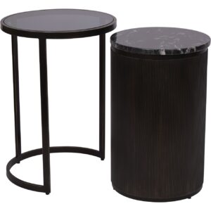 Knightsbridge Set of 2 Nesting Side Tables - Image 3