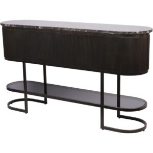 Knightsbridge Black Console Table - Image 7