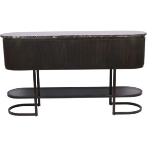 Knightsbridge Black Console Table - Image 9