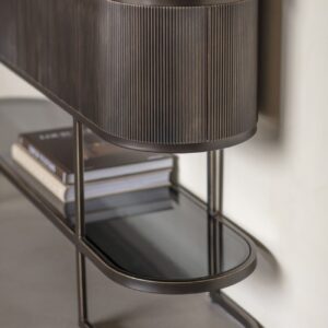 Knightsbridge Black Console Table - Image 5